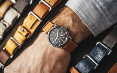 Comment choisir un bracelet pour montre homme en cuir : guide des styles et matieres